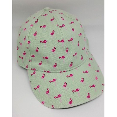 Pink Flamingo Hat Baseball Cap Adjustable Band Mint Green 804134345224 eb-41272584